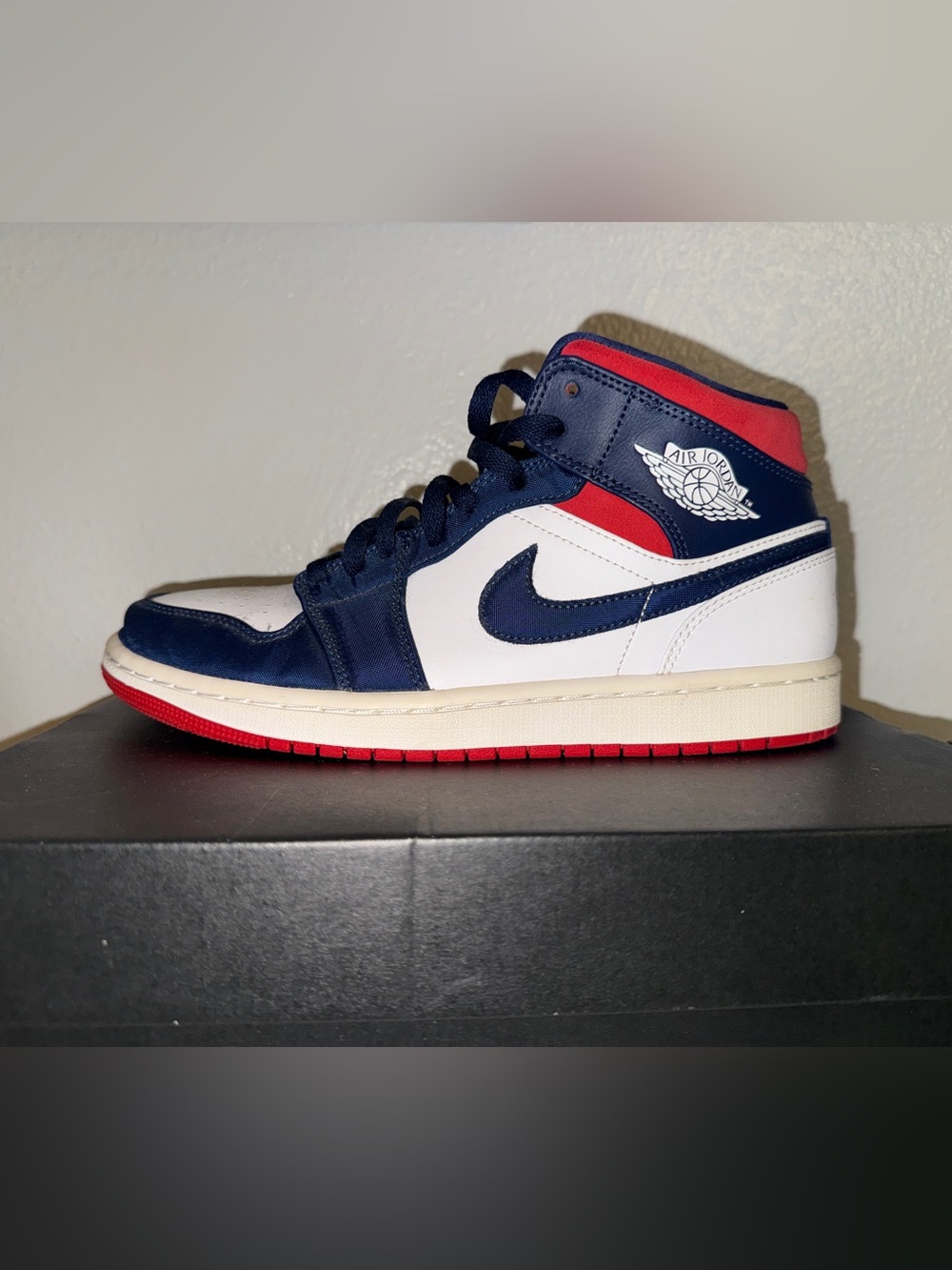 Jordan Men’s Sneakers - Navy / White / Red